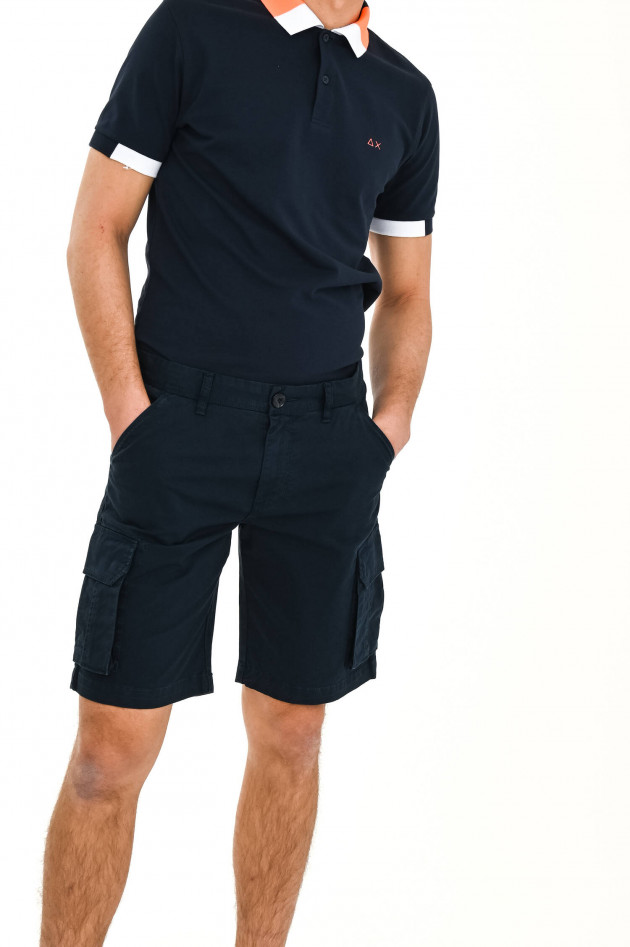 Sun68  Kurze Cargohose in Navy