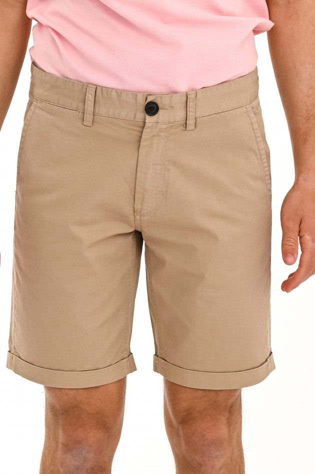 Sun68  Basic Bermuda Shorts in Beige