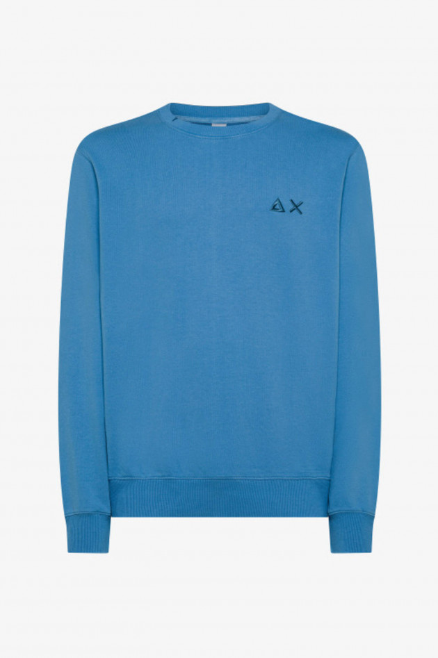Sun68  Crewneck Pullover in Avio