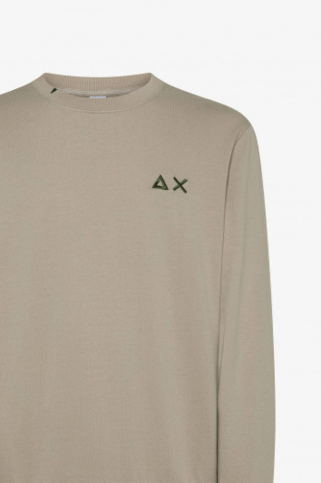 Sun68  Crewneck Pullover in Stone