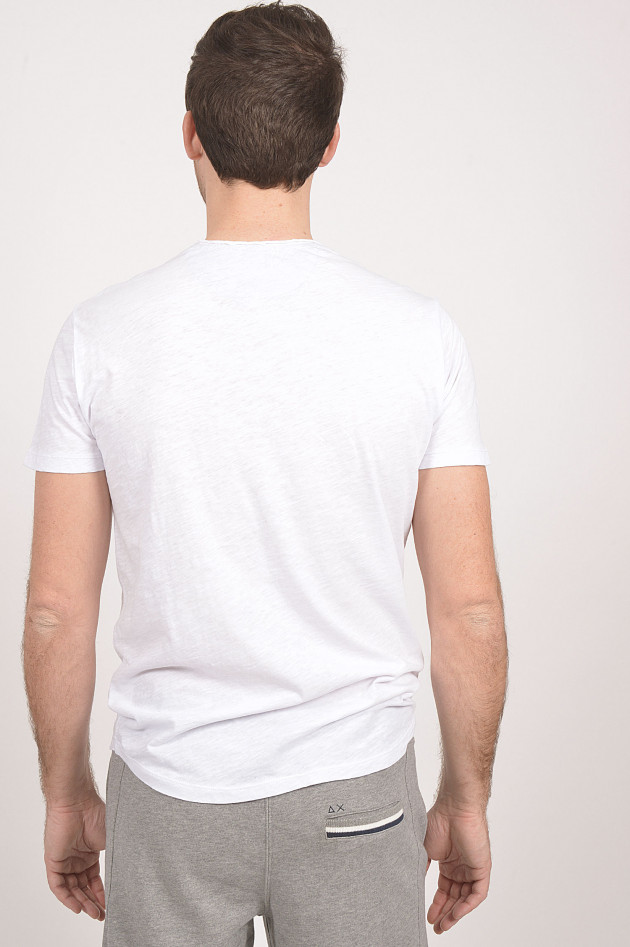 Sun68  T-Shirt in Weiß