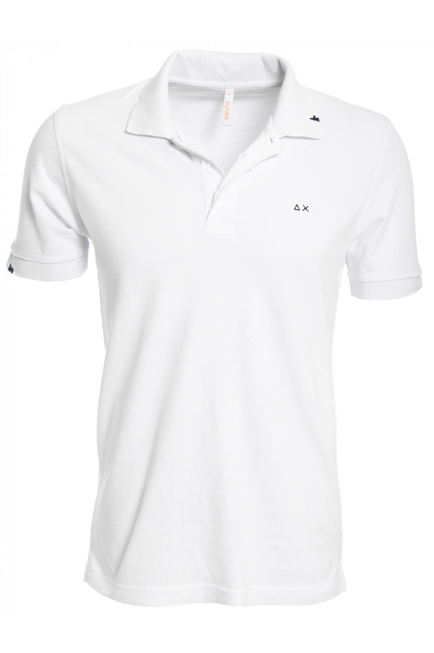 Poloshirt Weiß