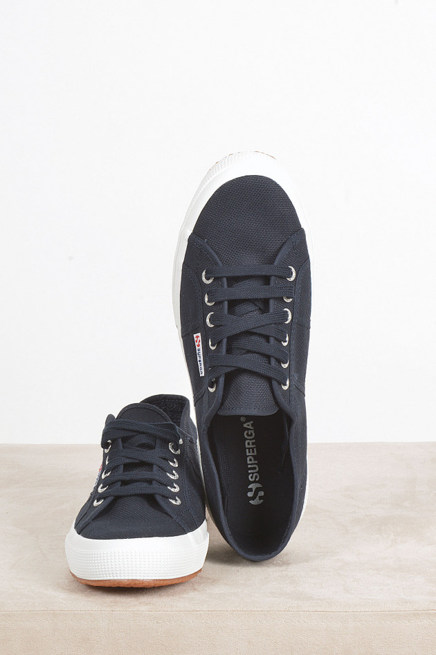 Superga Sneakers aus Baumwolle in Navy