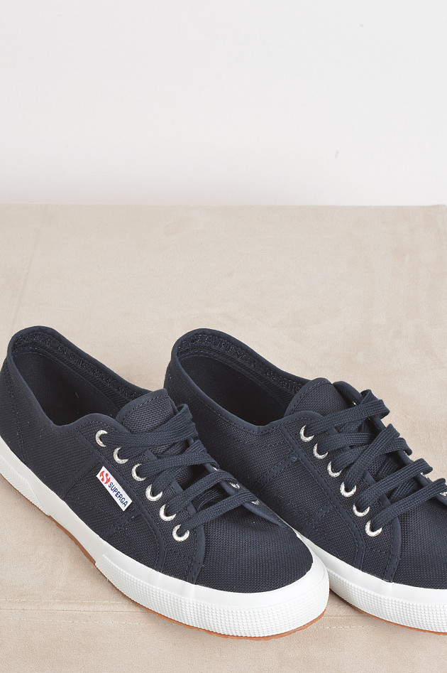 Superga Sneakers aus Baumwolle in Navy