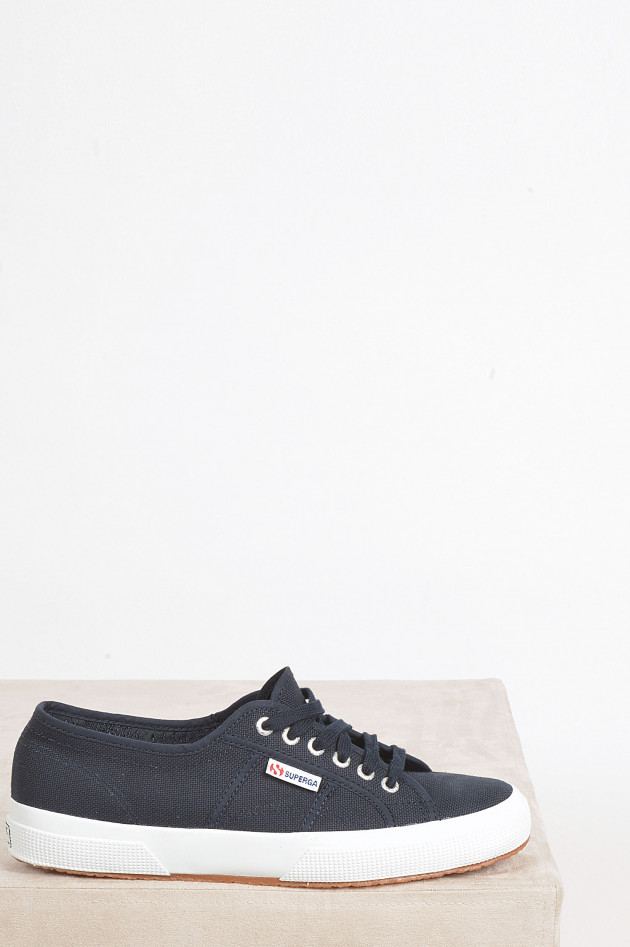Superga Sneakers aus Baumwolle in Navy