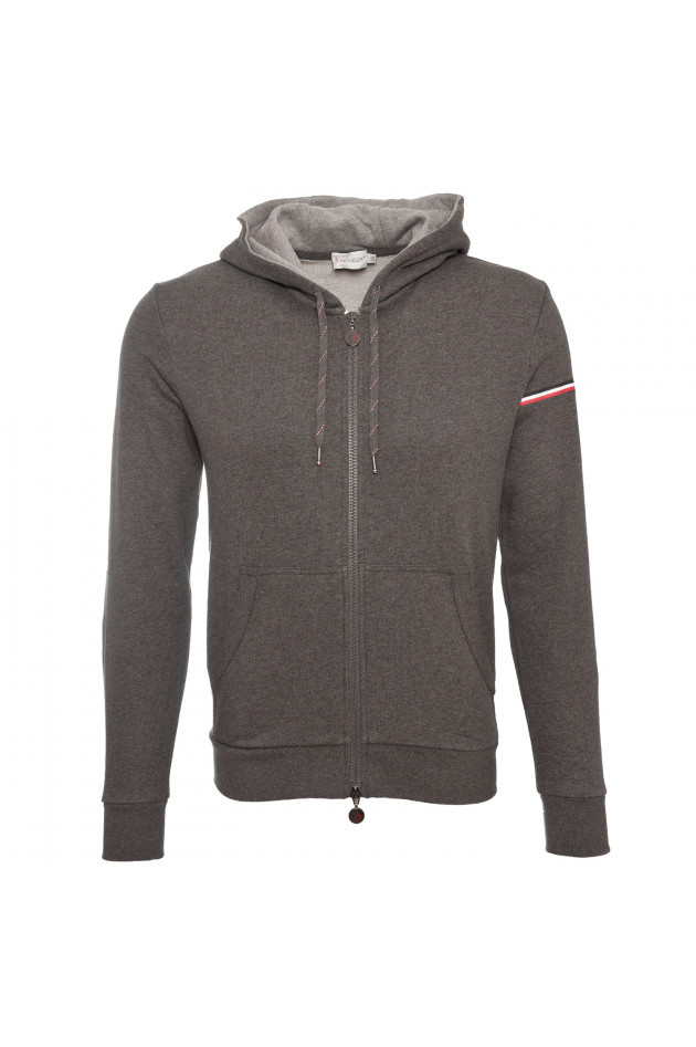 Moncler Sweatjacke in Dunkelgrau