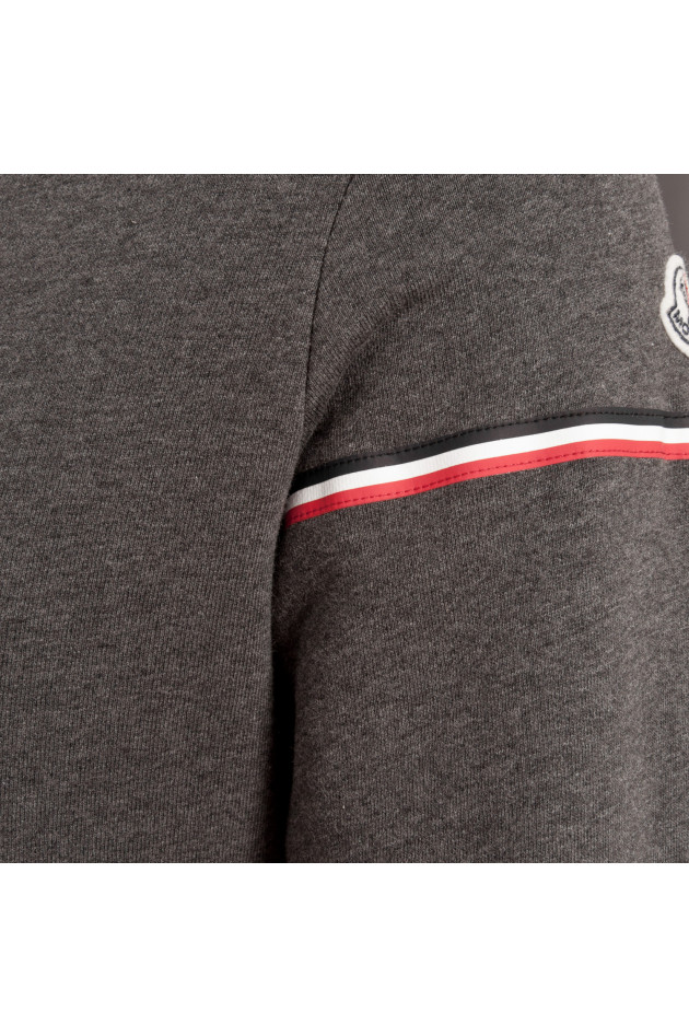 Moncler Sweatjacke in Dunkelgrau