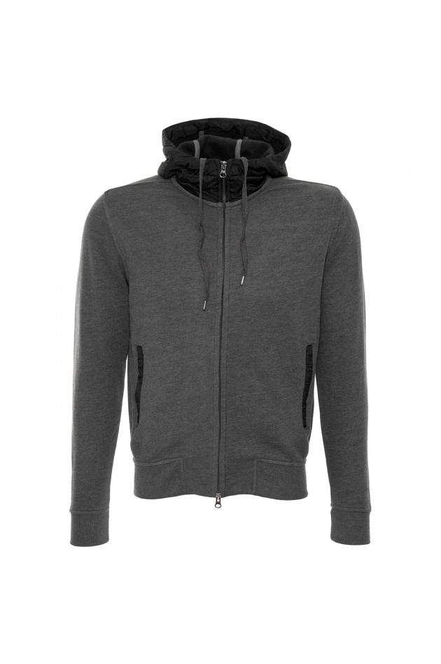 Wahts Sweatjacke in Grau