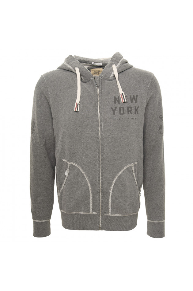 Better Rich Sweatjacke in Grau