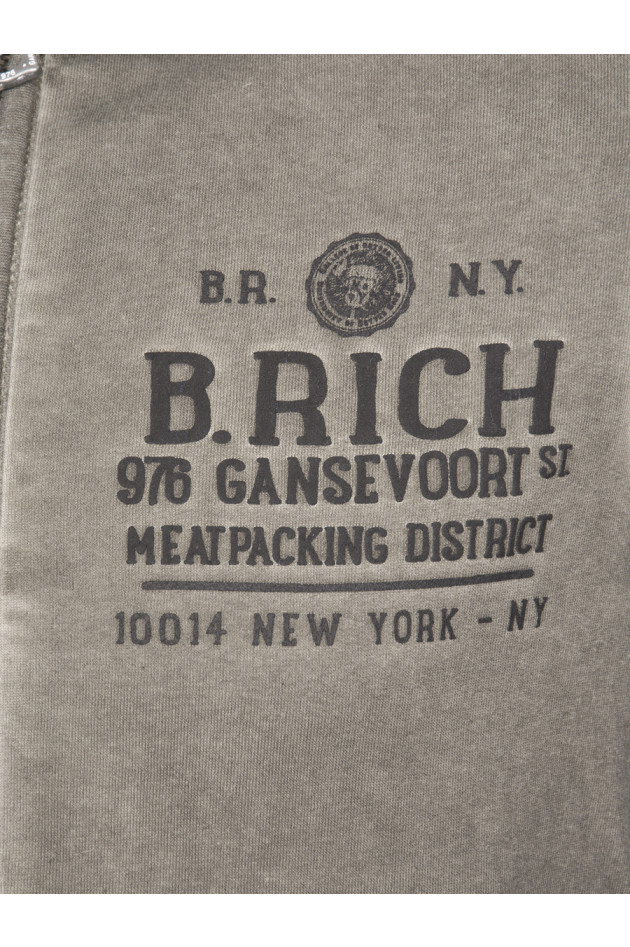 Better Rich Sweatjacke in Grün