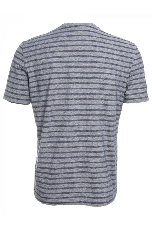 Altea T-Shirt in Grau/Navy