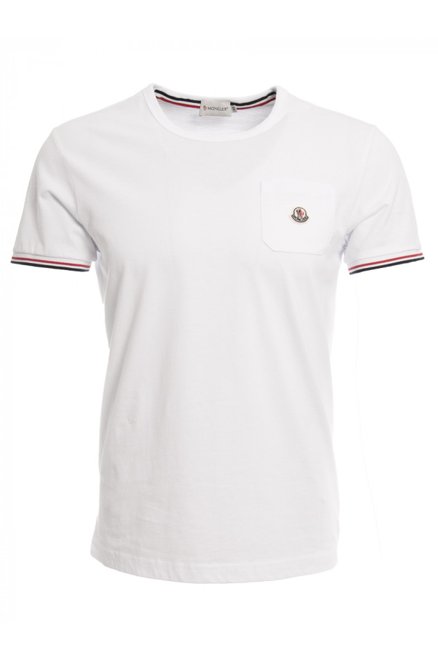 Moncler T-Shirt in Weiß