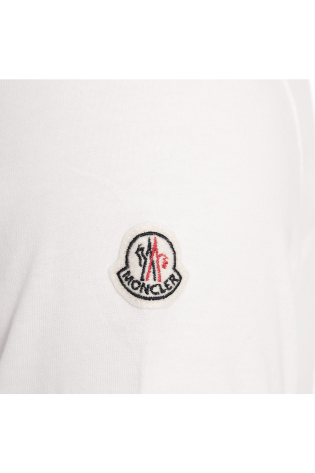 Moncler T-Shirt in Weiß