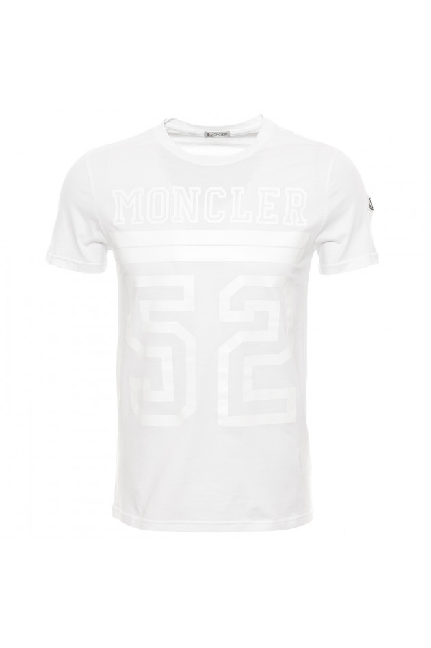 Moncler T-Shirt in Weiß