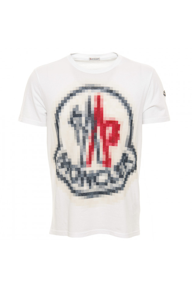 Moncler T-Shirt in Weiß