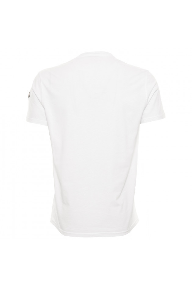 Moncler T-Shirt in Weiß