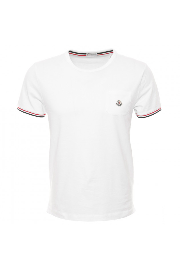 Moncler T-Shirt in Weiß