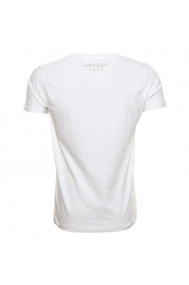 Happiness T-Shirt Is All Good Not Everyone Likes Me in Weiß