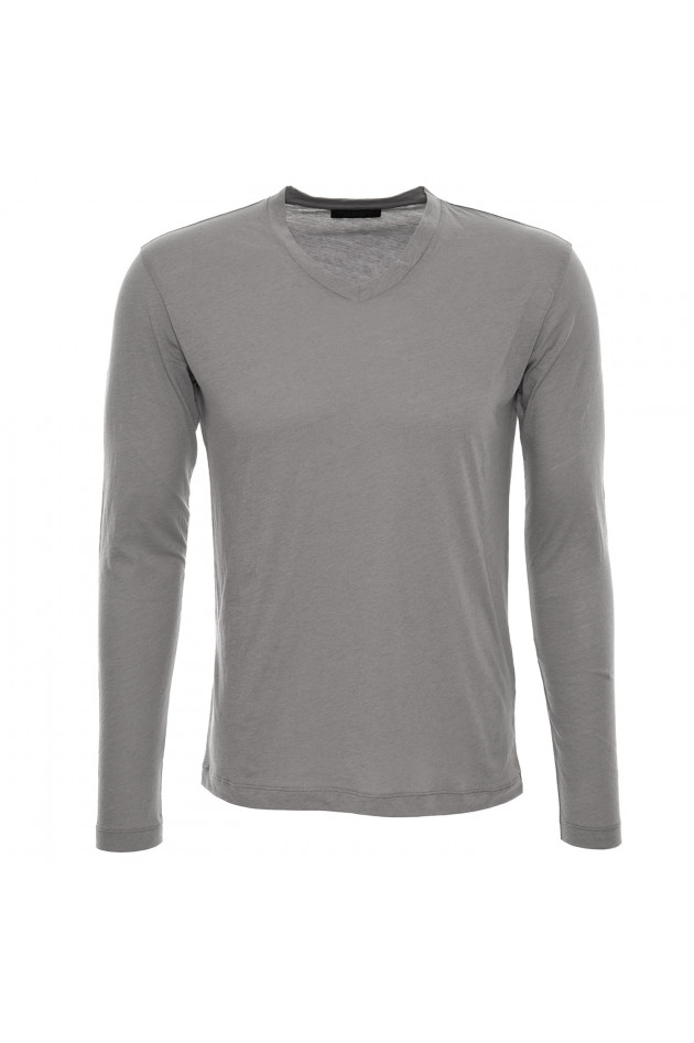 Witty Knitters T-Shirt langarm in Grau