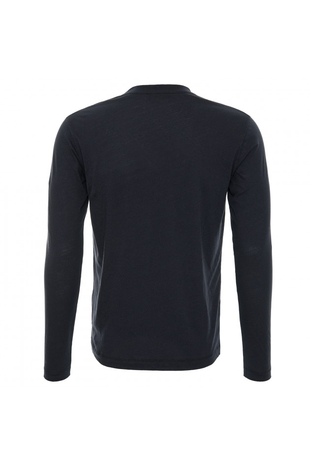 Witty Knitters T-Shirt langarm in Navy