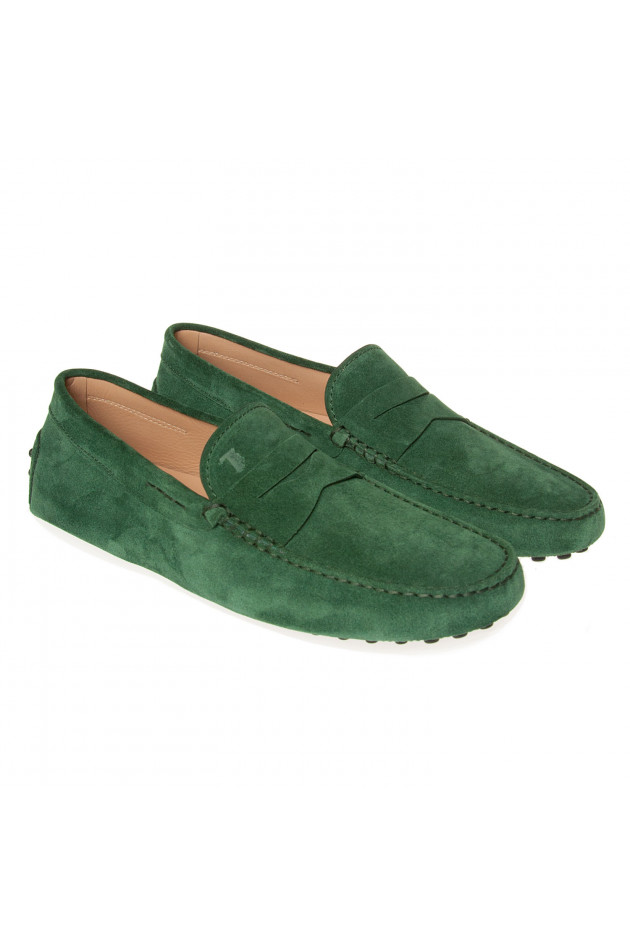 Tod's Mokassin in Grün
