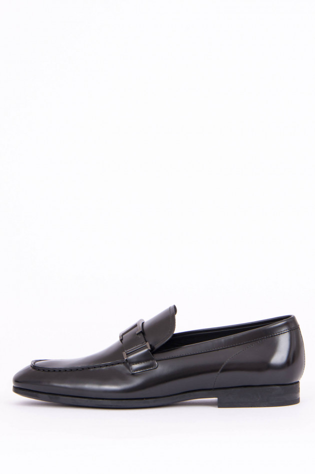 Tod's Leder-Loafer in Schwarz