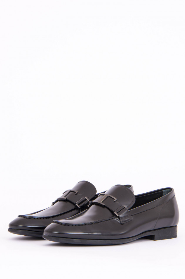 Tod's Leder-Loafer in Schwarz