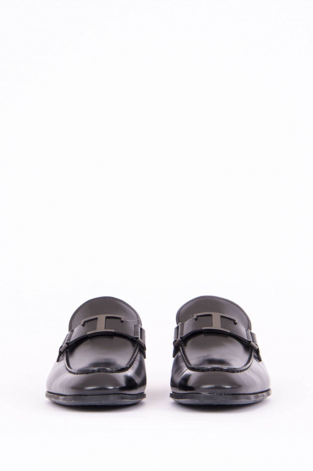Tod's Leder-Loafer in Schwarz