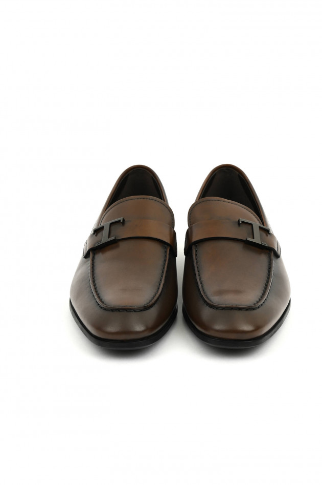 Tod's Leder-Loafer in Braun