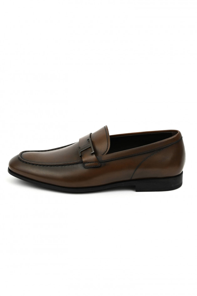 Tod's Leder-Loafer in Braun