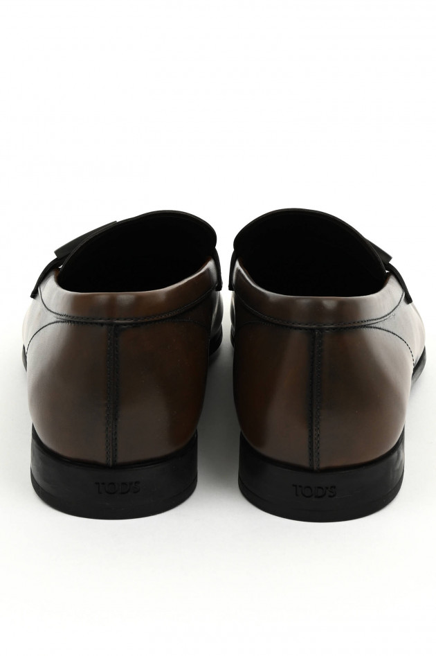 Tod's Leder-Loafer in Braun