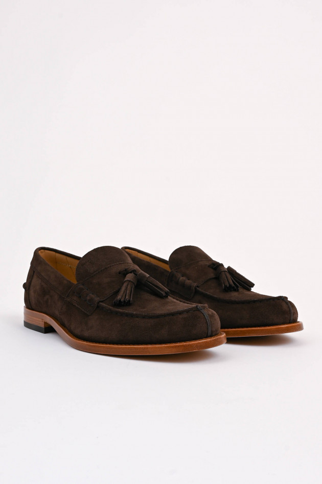 Tod's Loafer mit Tasseln in Braun
