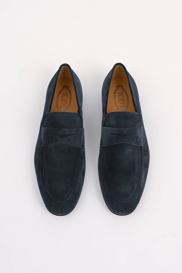 Tod's Loafer mit Pennysteg in Navy
