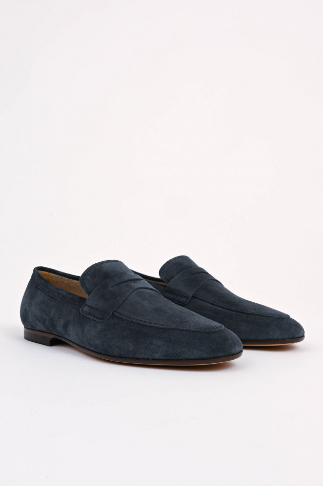 Tod's Loafer mit Pennysteg in Navy