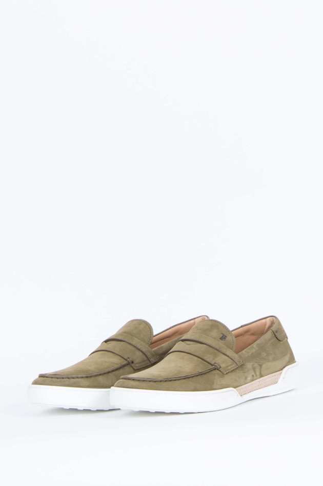 Tod's Slipper in Oliv