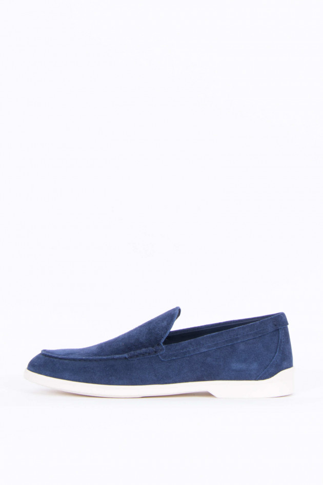 Tod's Loafer mit Kontrastsohle in Navy