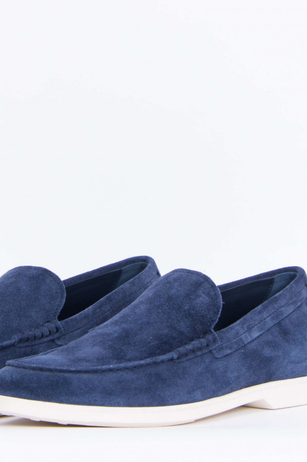 Tod's Loafer mit Kontrastsohle in Navy