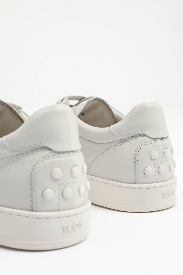 Tod's Sneaker ALLACCIATA CASSETTA in Hellgrau