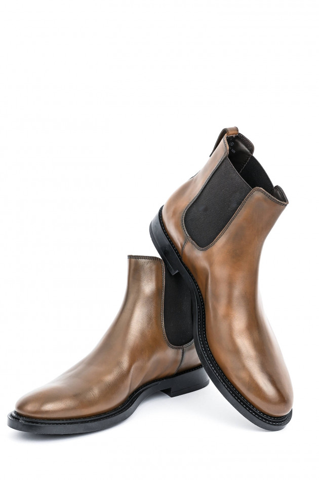 Tod's Stiefelette aus Leder in Walnuss