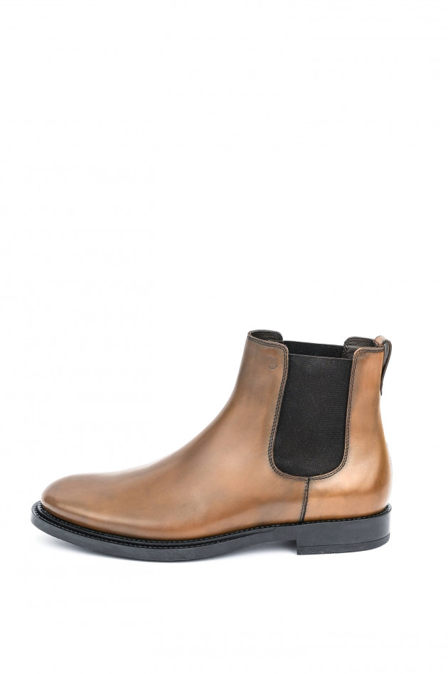 Tod's Stiefelette aus Leder in Walnuss