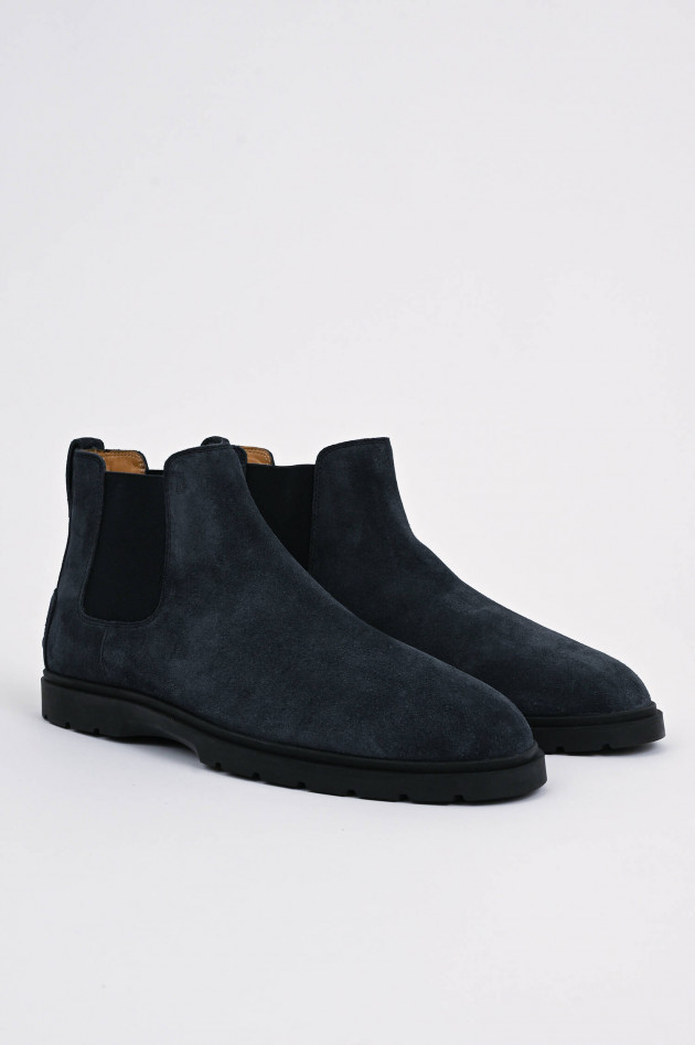 Tod's Veloursleder Stiefelette und Navy