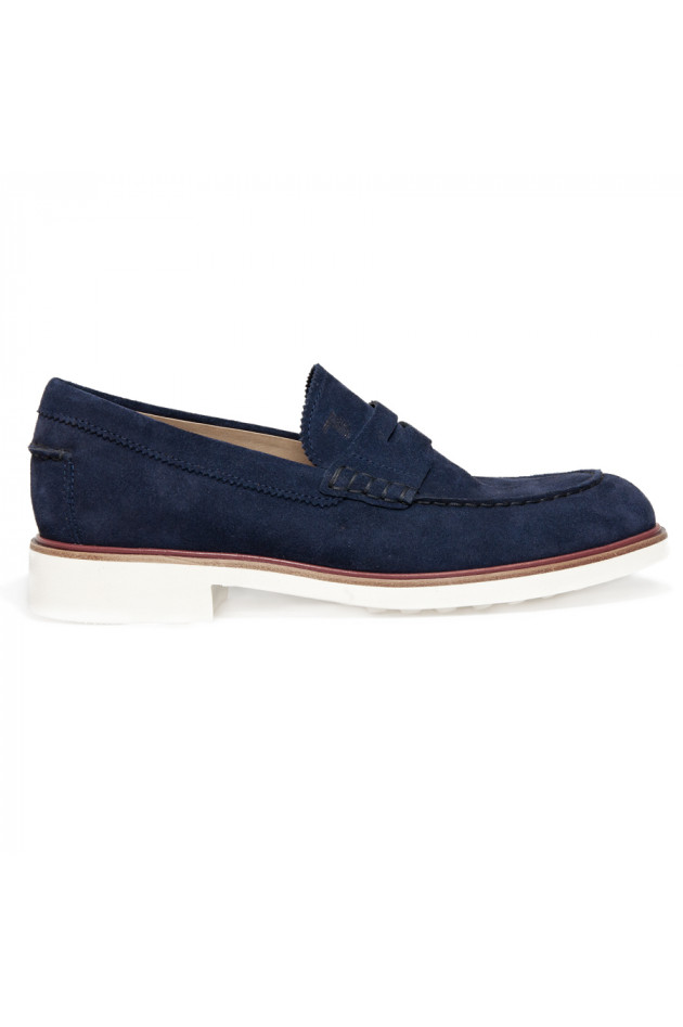 Tod's Loafers Wildleder Marine