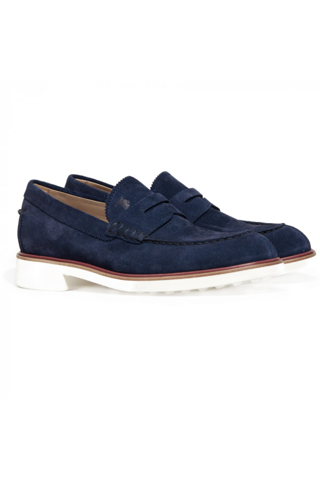 Tod's Loafers Wildleder Marine