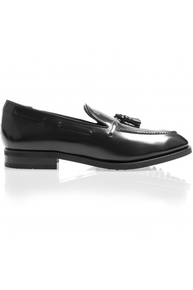 Tod´s Mokassin Schwarz mit Quaste