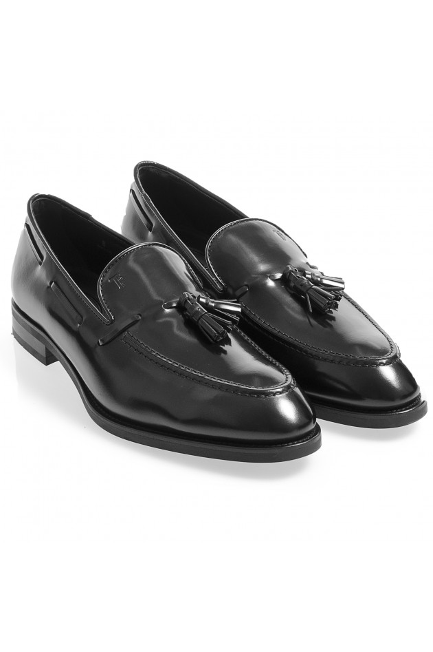 Tod´s Mokassin Schwarz mit Quaste