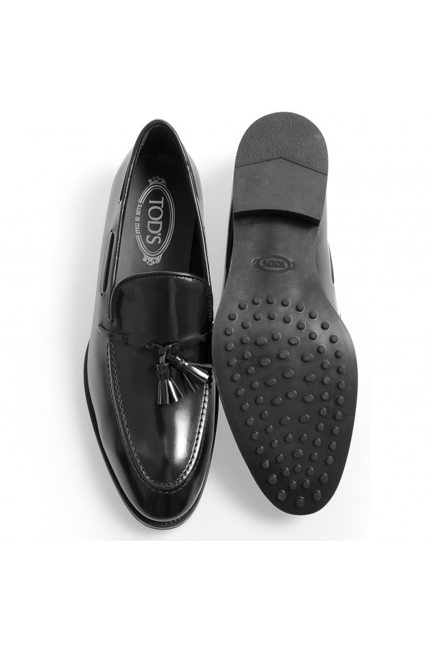 Tod´s Mokassin Schwarz mit Quaste