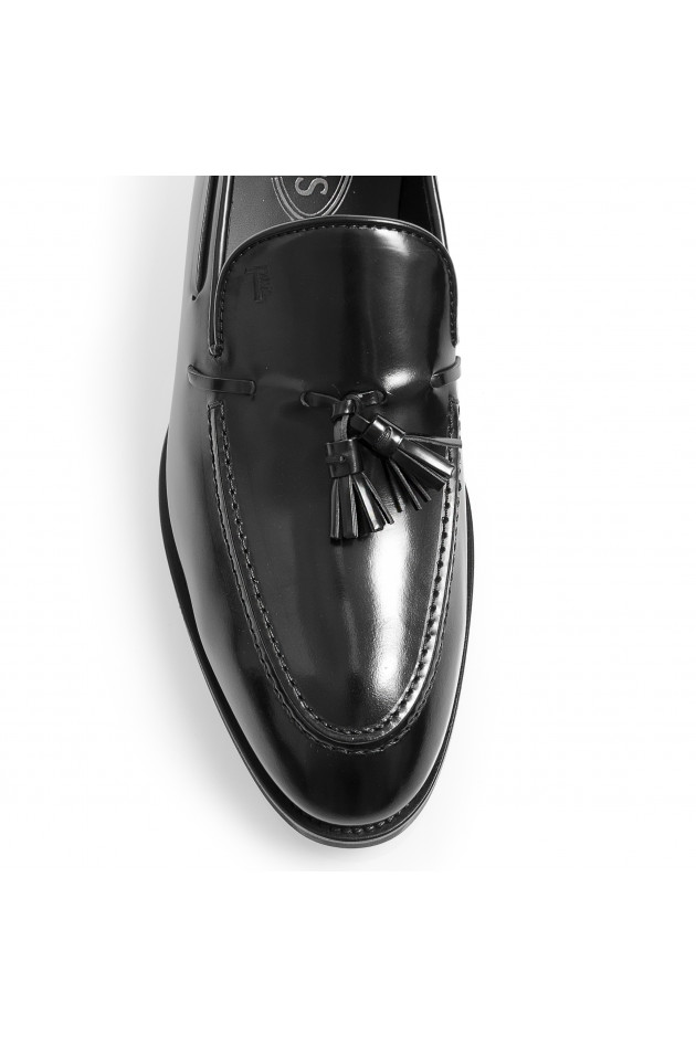 Tod´s Mokassin Schwarz mit Quaste