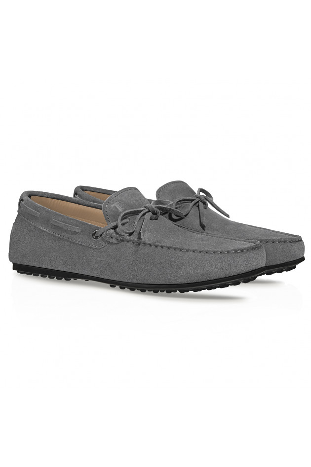 Tod's Mokassin in Grau