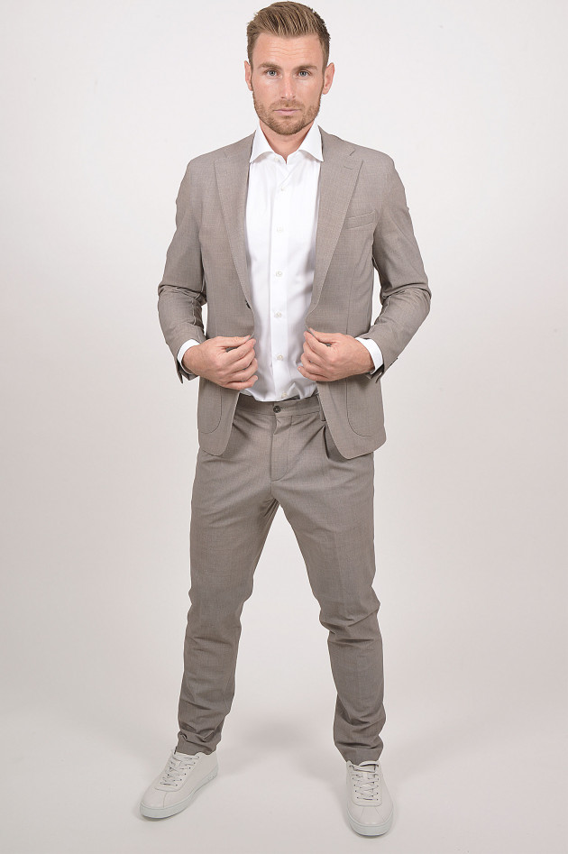 Traiano Sakko mit Atmungsfunktion in Beige