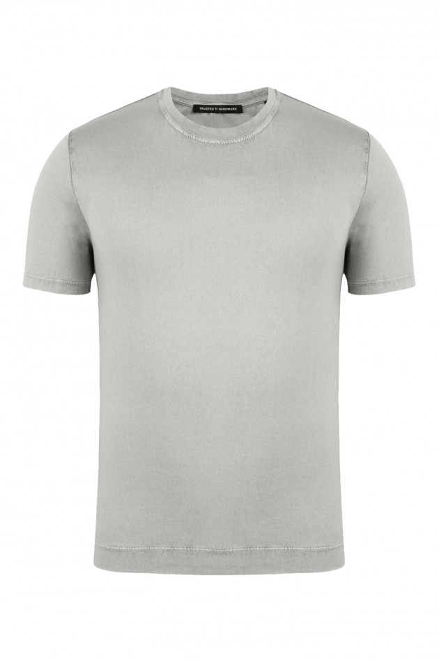 Trusted Handwork Basic T-Shirt in Grau